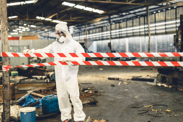 Professional Biohazard technician working in Great Neck, NY
